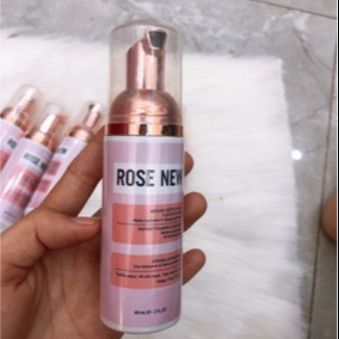 [HCM]Chai tạo bọt vệ sinh mi New Rose_dụng cụ mi_keo nối mi_uốn mi_mi khay_mi fan_THÚY HÀ