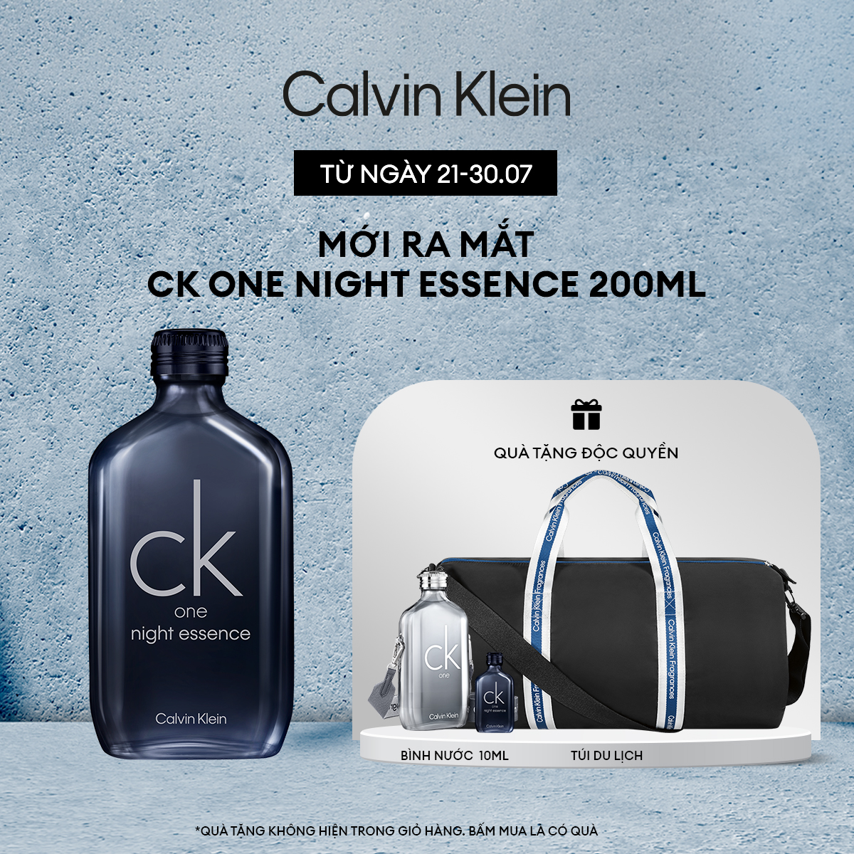 Nước hoa Nam Nữ Calvin Klein CK One Night Essence Parfum 200ml