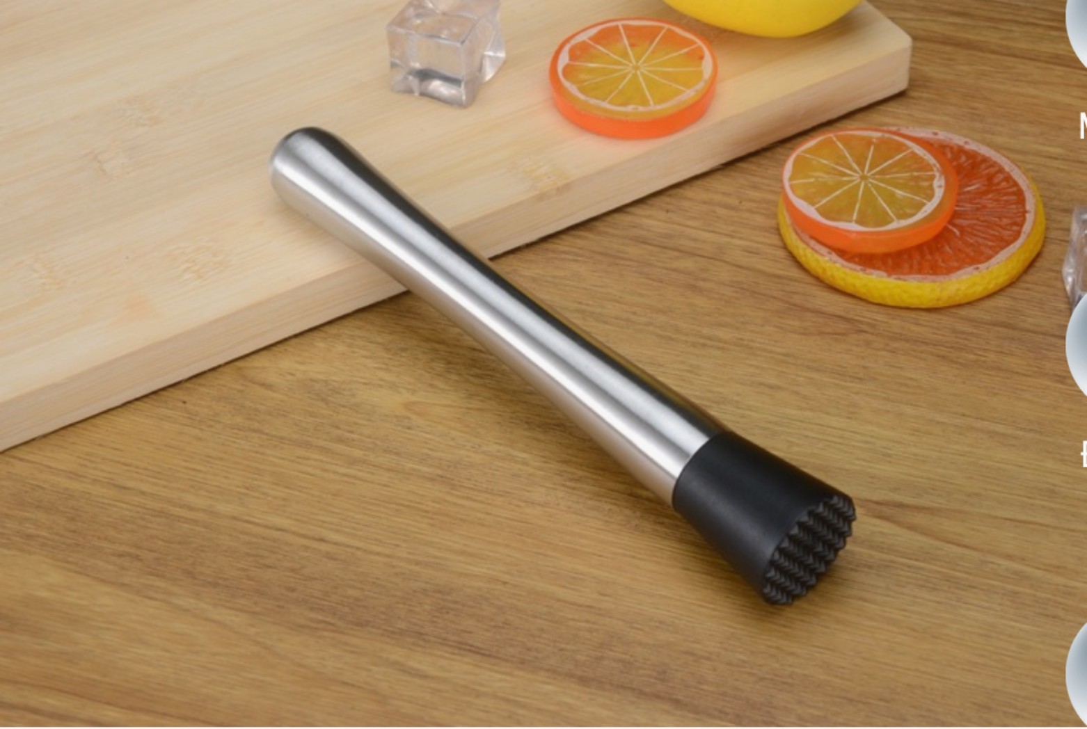 Chày bar pha chế,  chày dầm hoa quả cao cấp