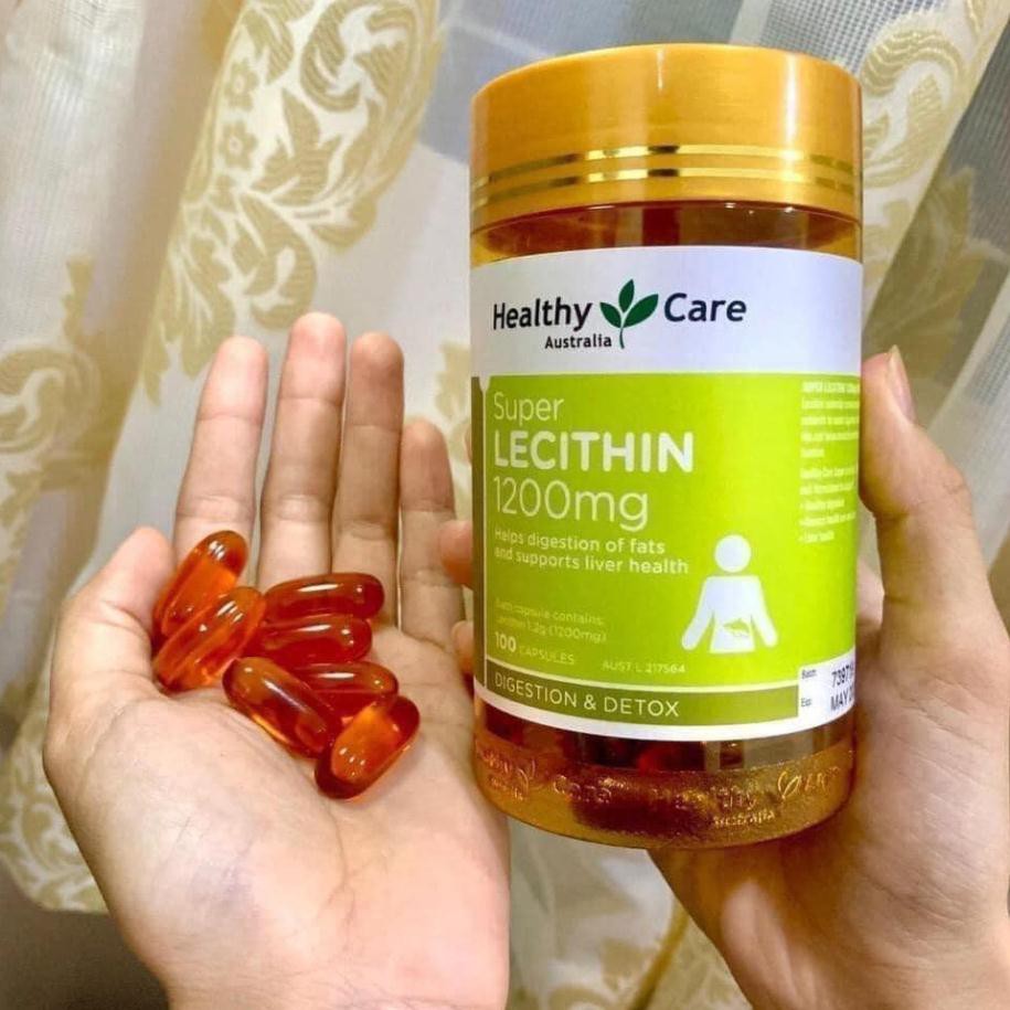 Mầm đậu nành super lecithin 1200mg - Úc (Mẫu mới)
