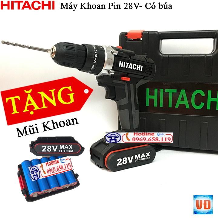 Máy khoan pin hitachi 28v - hitachi 28v máy khoan vặn vít hitachi 28v