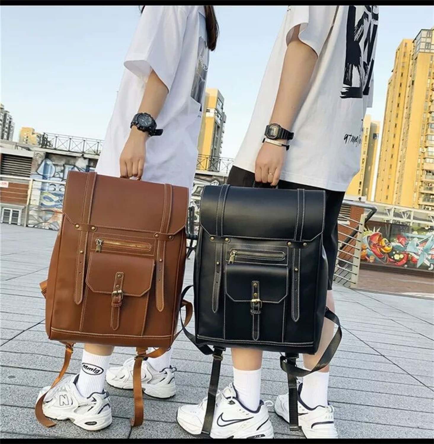 Balo da nam nữ unisex đi học 759.phong cách hàn quốc thời trang phong cách hoạ tiết, balo da cao cấp phong cách độc đáo