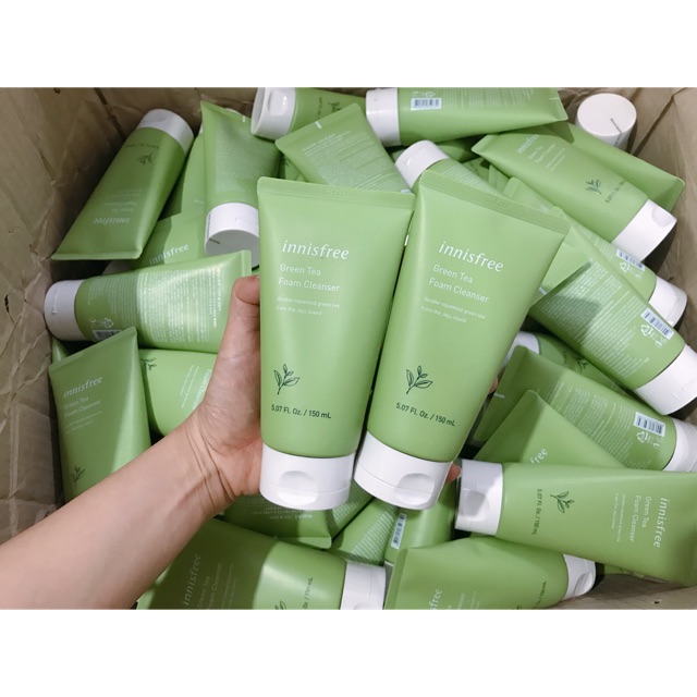 Combo 2 tuýp Sữa rửa mặt trà xanh 150ml