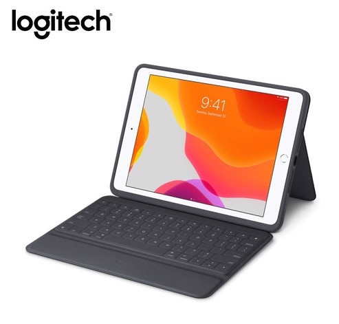 [HCM]Bàn Phím Logitech Rugged Folio Dành Cho IPad Gen 7 10.2 inch- Chống Nước Chống Sốc - Hàng Chính Hãng