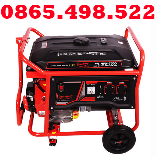 Máy phát điện chạy xăng 5kw vinafarm vn-mpd-7500