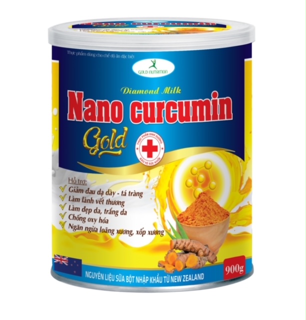 Sữa nghệ nano curcumin diamond milk 900