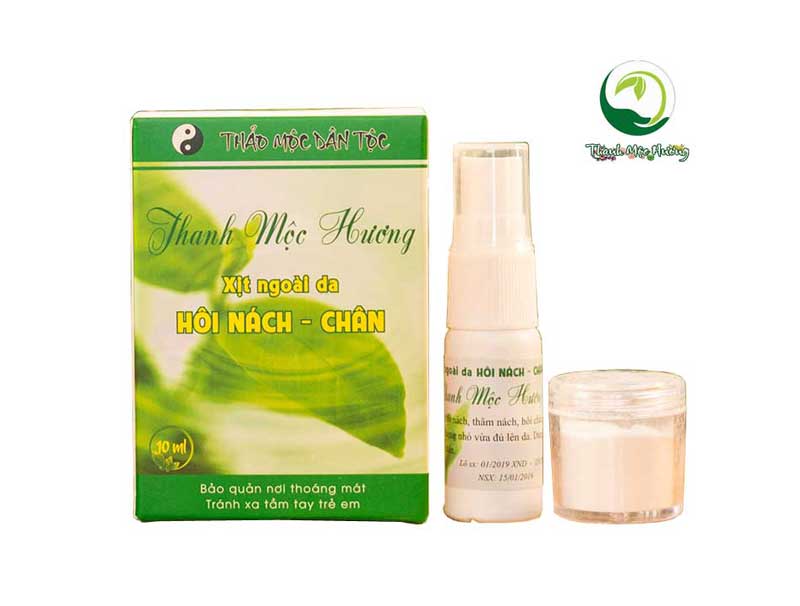 [HCM]Xịt khử mùi Hôi nách hôi chân tay Thanh Mộc Hương