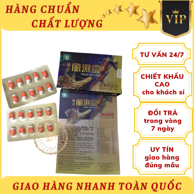 Feng shi ling, cường lực phong thấp linh Malaysia–Hỗ trợ xương khớp ( ĐÔNG Y)