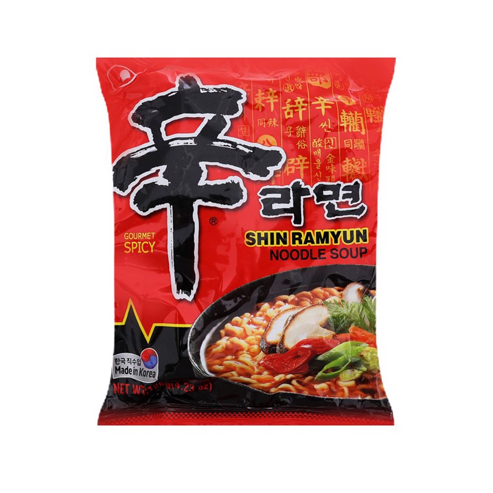 Nongshim mì shin ramyun gói 120g - 농심) 신라면 120g