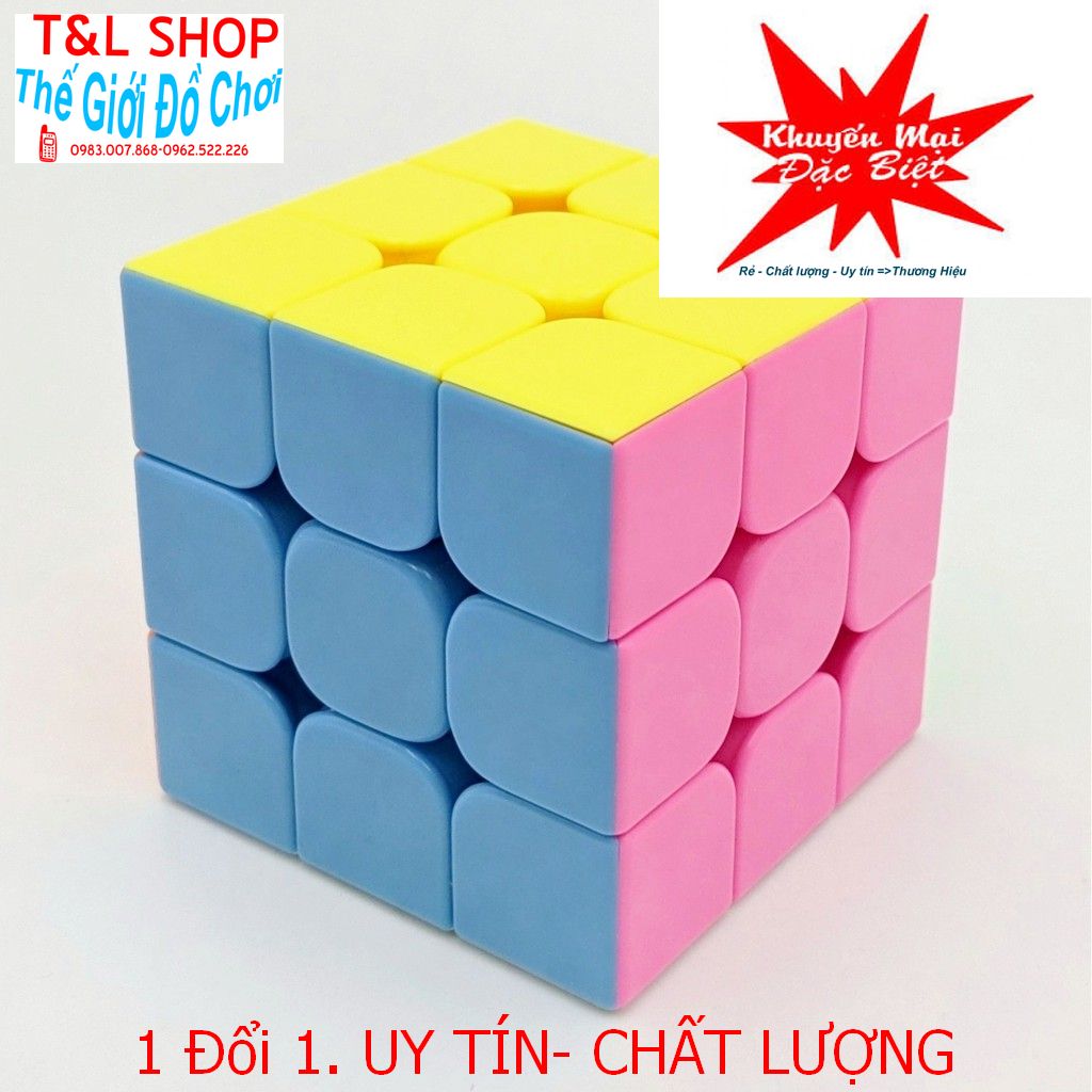 RUBIK 3X3 giá rẻ  . T&L Shop:" Thế giới đồ chơi " Xả kho loại hàng RUBIK 3X3  chất lượng cao,trò chơi RUBIK với kiểu dáng và mẫu mã mới nhất trên thị trường, rất hợp cho bé yêu nhà bạn