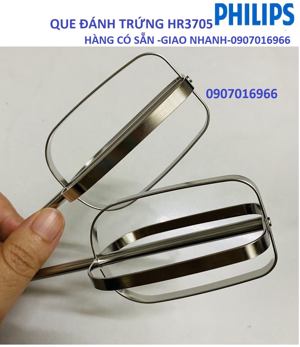 Que đánh trứng Philip HR3705 HR1459 Cặp 2 que Phụ kiện máy đánh trứng Que đánh trứng thay thế