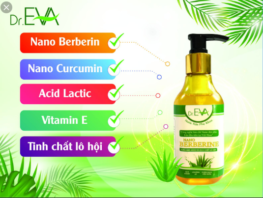 Nước rửa vùng kín Dr.Eva (kháng khuẩn,tiêu viêm nấm ngứa,ngăn ngừa bệnh phụ khoa, an toàn cho phụ nữ mang thai & cho con bú)
