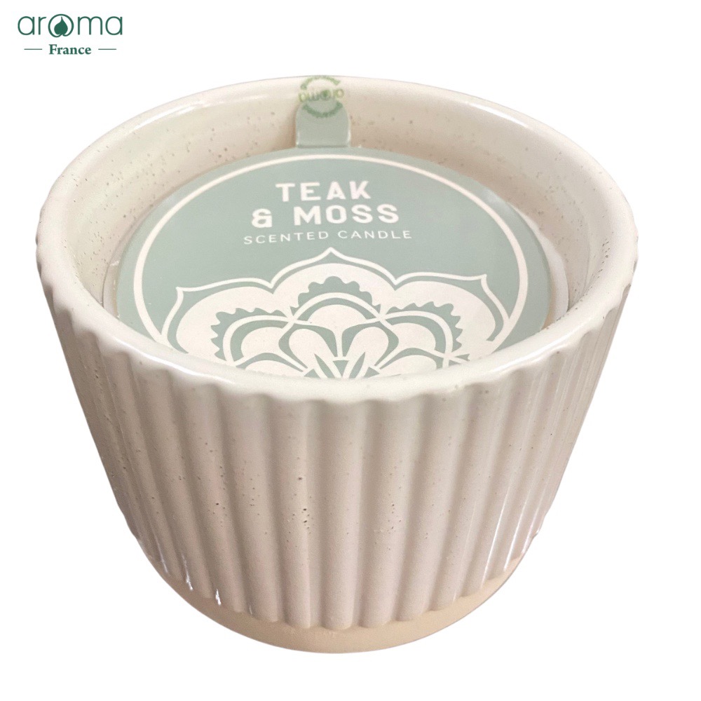 Nến thơm cao cấp Aroma hương Địa Trung Hải Hương gỗ mụn, hồng phong lữ