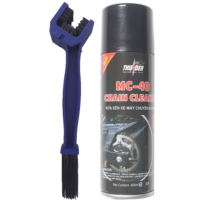 Xịt rửa sên MC40 400ml - TẶNG 1 BÀN CHẢI