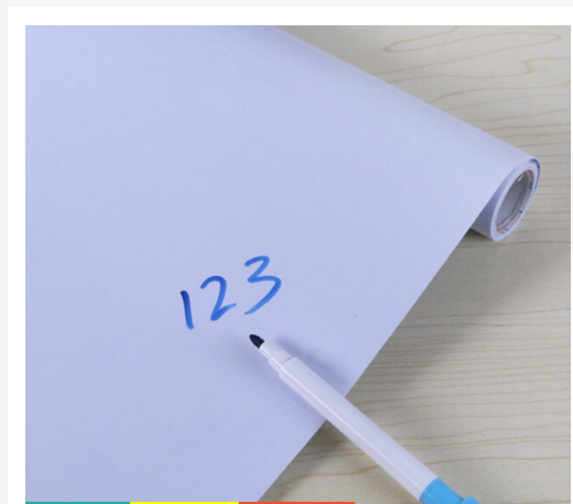 Decal bảng trắng viết bằng bút lông