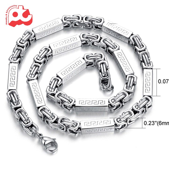 Dây chuyền inox nam cá tính cá tính không đen tại HCM - trangsucpt PTDCNA27