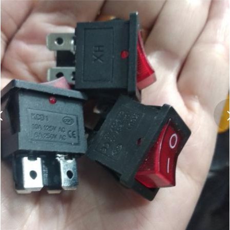 5c Công tắc bập bênh 4 chân có đèn giá tốt