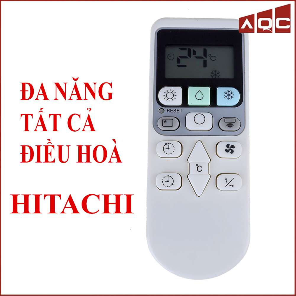 Điều khiển điều hoà HITACHI đa năng sử dụng cho tất cả máy lạnh HITACHI Loại đẹp bền tiết kiệm pin
