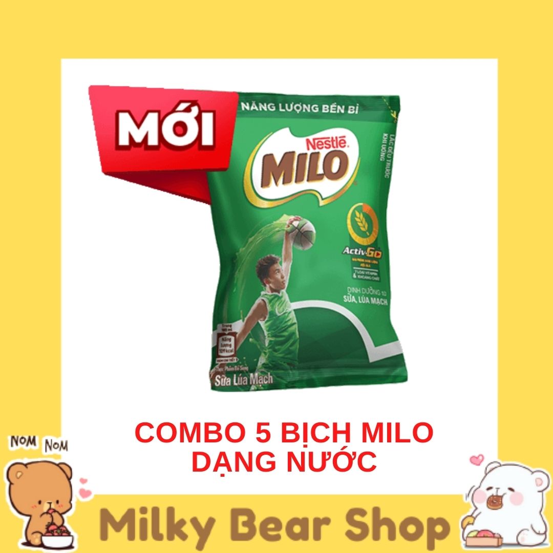 Sữa milo dạng bịch 180ml