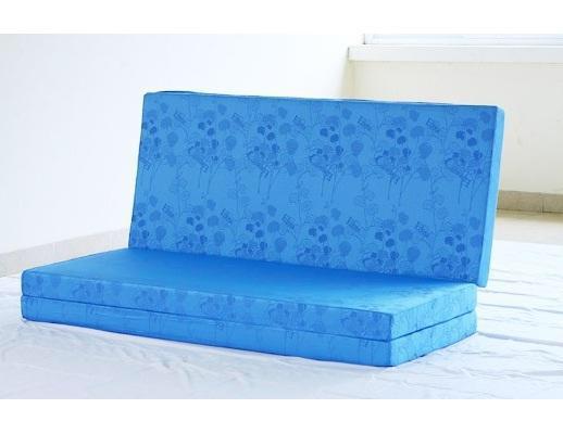 Nệm pe cao cấp korea 1m6 x 2m x 8cm tiện dùng - gọn giao màu ngẫu nhiên