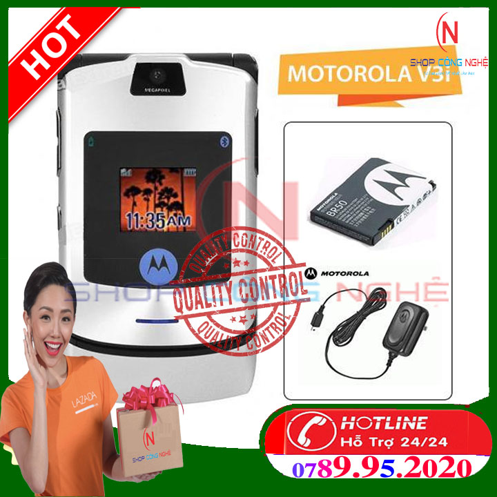 Điện thoại Motorola V3i nắp gập