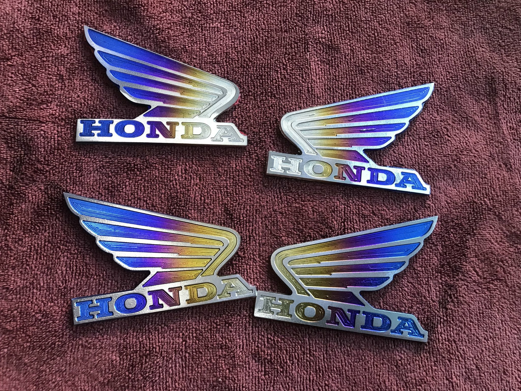 Cặp Tem Titan Logo Cánh Chim Honda