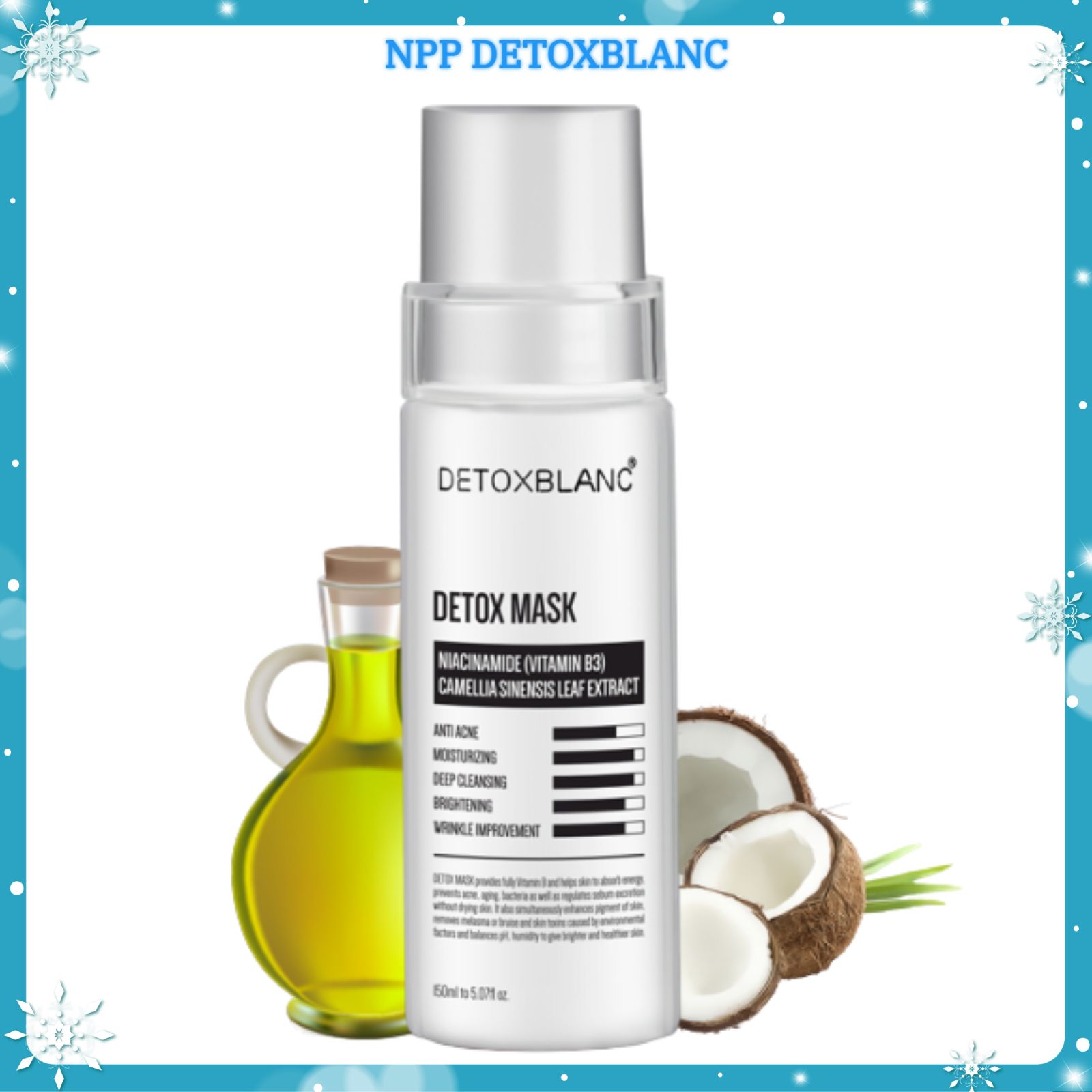 Mặt Nạ Thải Độc Detox Blanc - Detox Mask