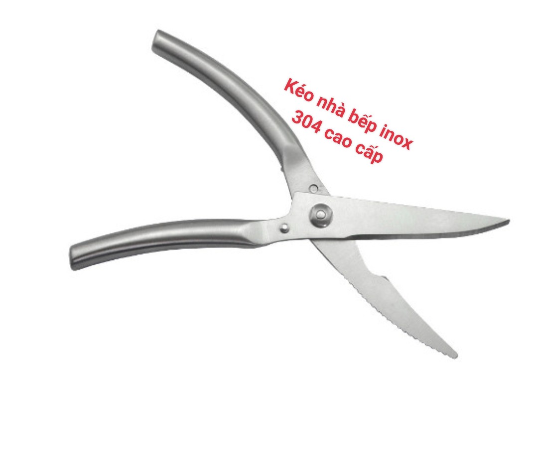 [HCM]Kéo thẳng lực cắt mạnh inox 304 cao cấp, kéo cắt cành cây, kéo nhà bếp