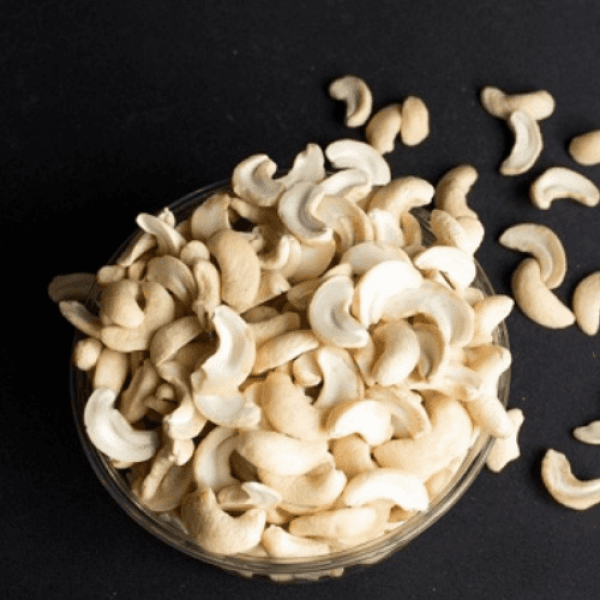 500g hạt điều tươi bể đôi , sấy không muối