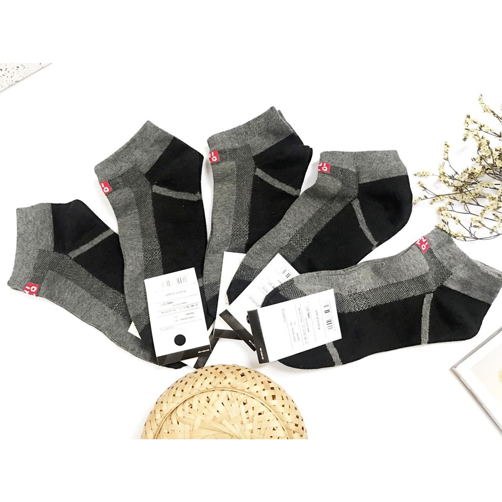 Sỉ lẻ 10 đôi tất nam uniqlo cổ ngắn cực đẹp
