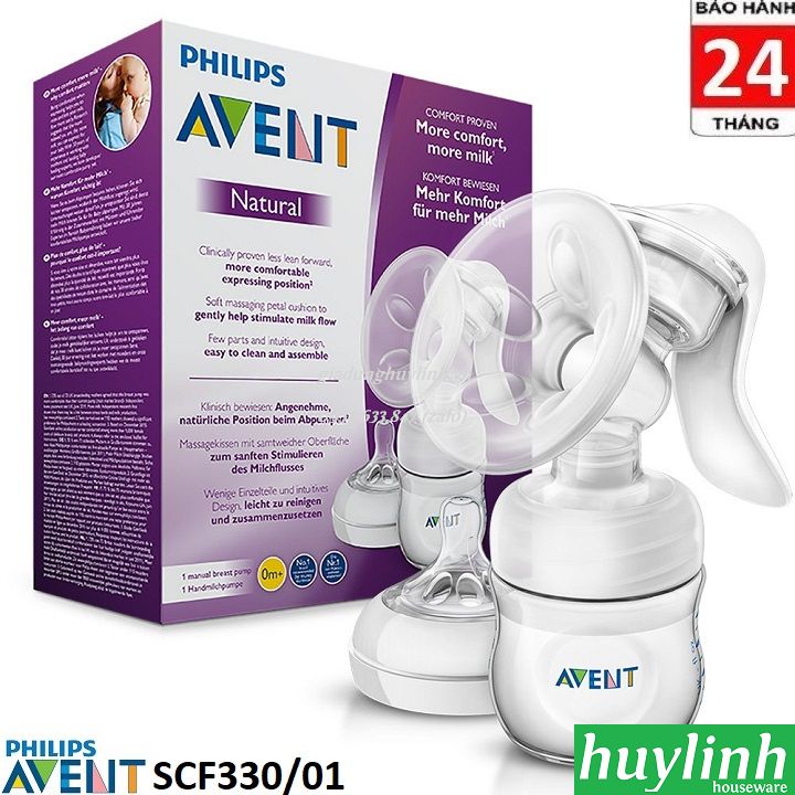 Dụng cụ hút sữa bằng tay philips avent scf330 - made in anh quốc