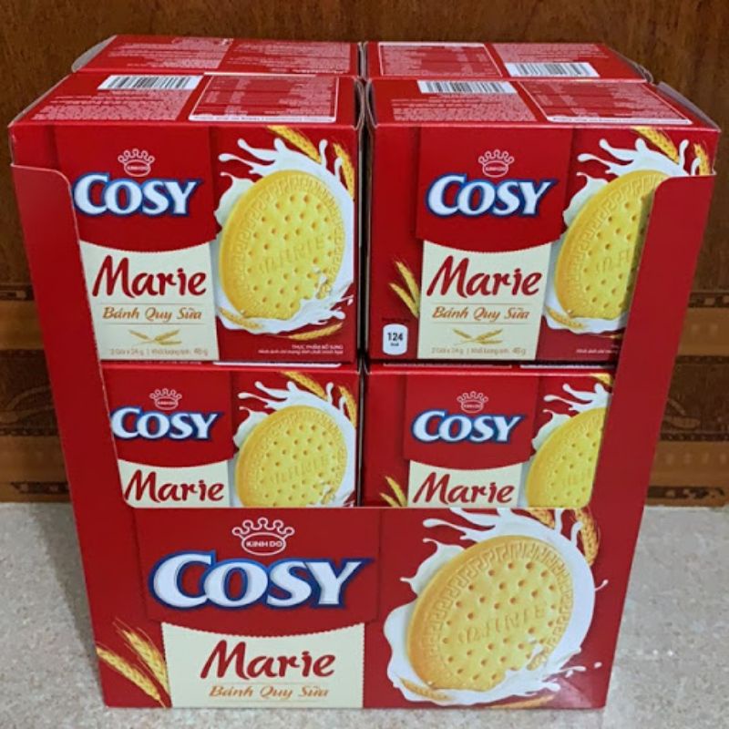Lốc 12h bánh cosy mery lễ *48g