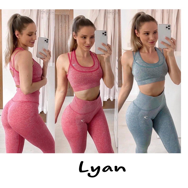 Bộ Tập Gym, Yoga nữ Gymshark Vital rise