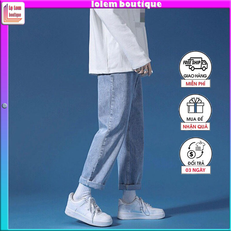 Quần baggy Nam ống rộng dáng suông thời trang phong cách Hàn Quốc - Hot trend 2024