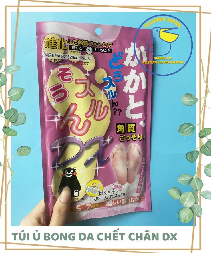 Túi ủ bong da chết chân dx