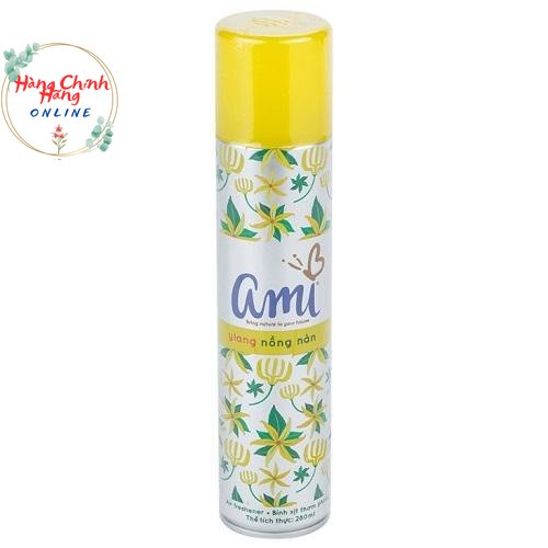 Bình xịt phòng Ami 280ml-Hương Ylang nồng nàn