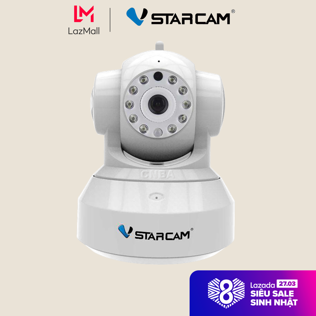 Camera wifi ip vstarcam c37s full hd 1080p 2mb, dùng trong nhà , hồng ngoại ban đêm