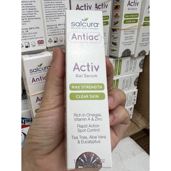 Antiac activ gel serum dưỡng giảm mụn 15ml