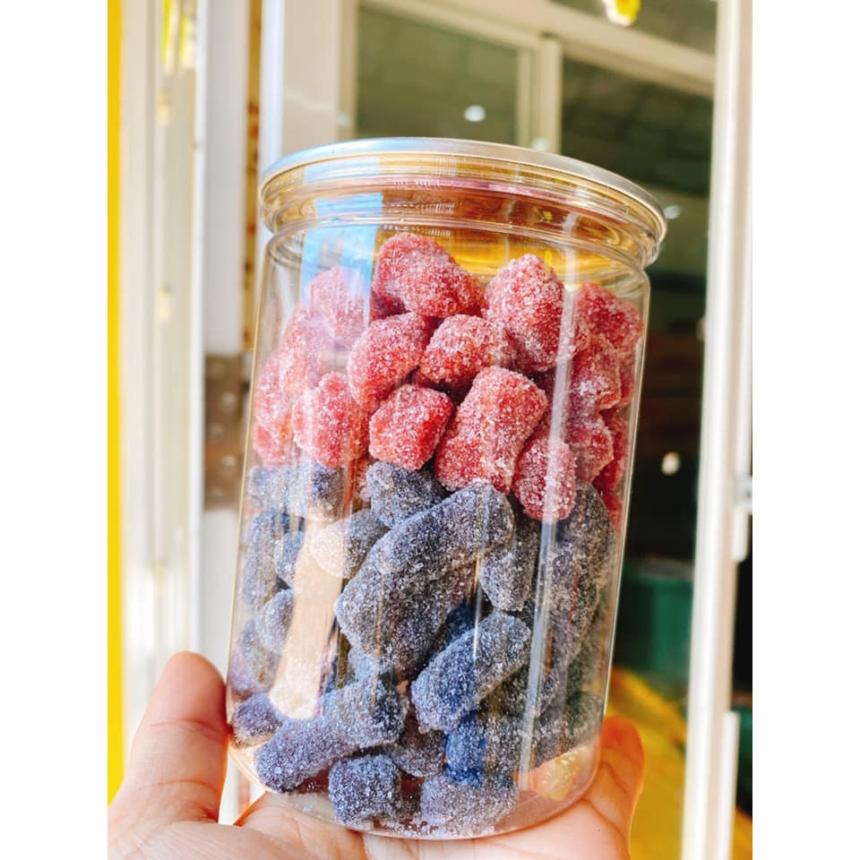 Hũ 400gr mứt dâu tằm mix dâu tây đà lạt