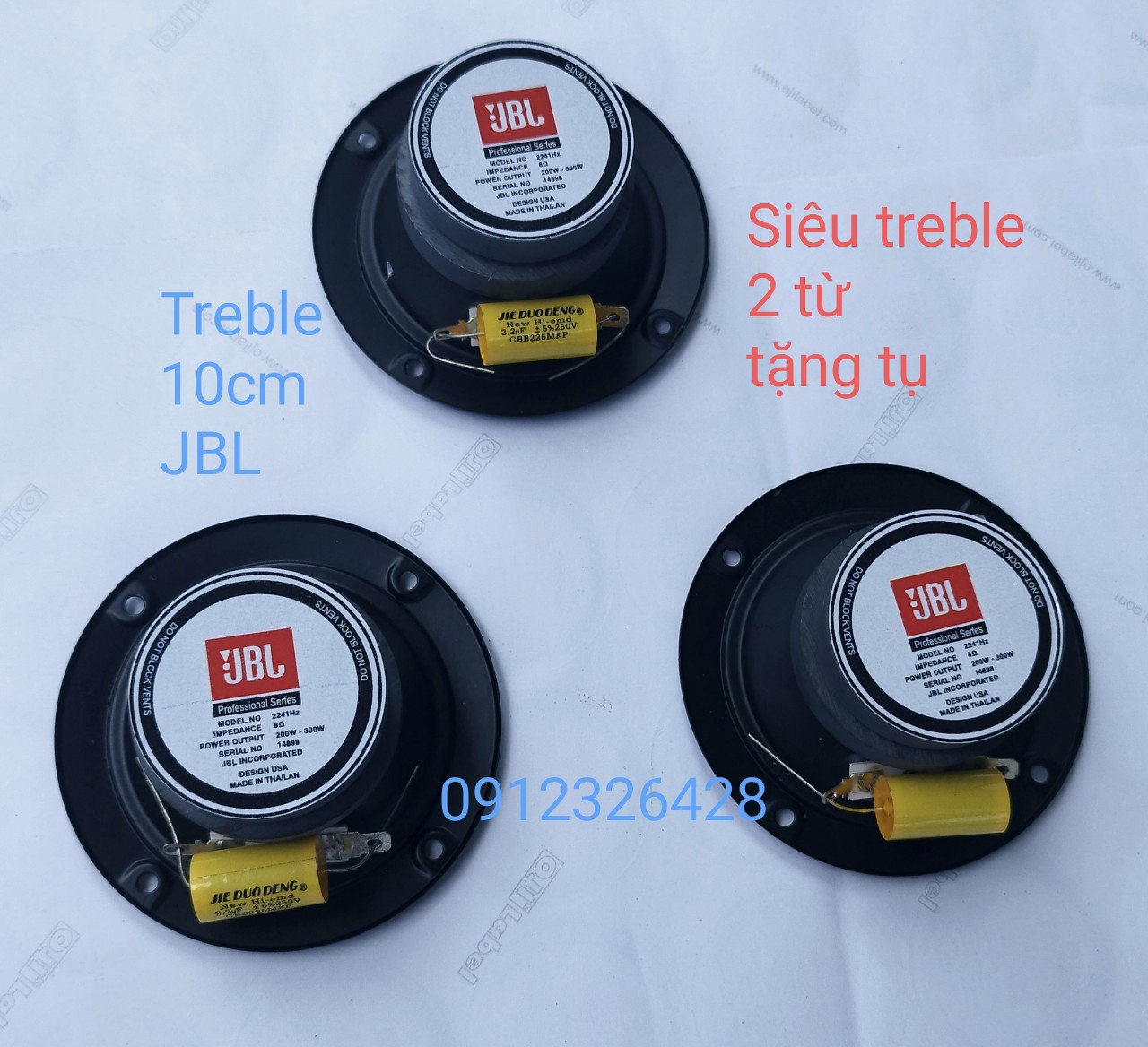 Loa treble giấy jbl nhập khẩu - treble 2 từ - kèm tụ xịn