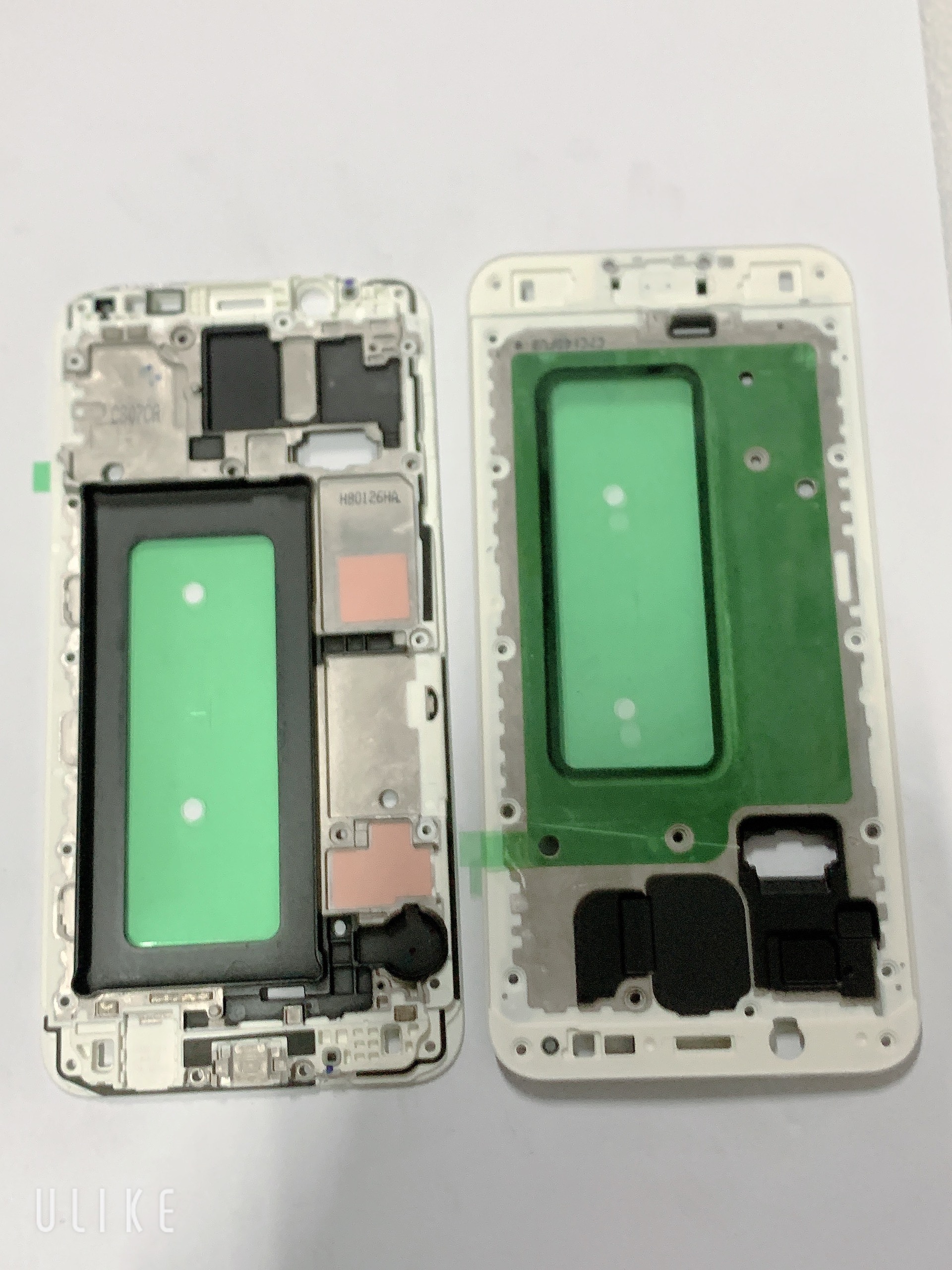 Khung xương samsung galaxy j7 plus 2018 / j7+ / sm-c710f / c8 - khung xương ráp máy màu trắng