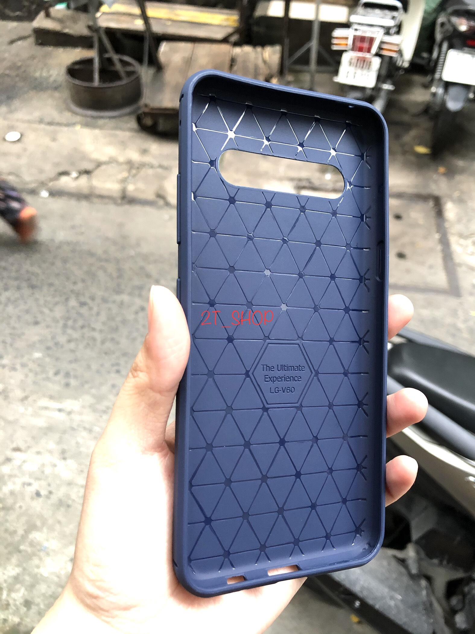 ỐP LƯNG SILICON VÂN CACBON CỰC ĐẸP LG V60 THINQ