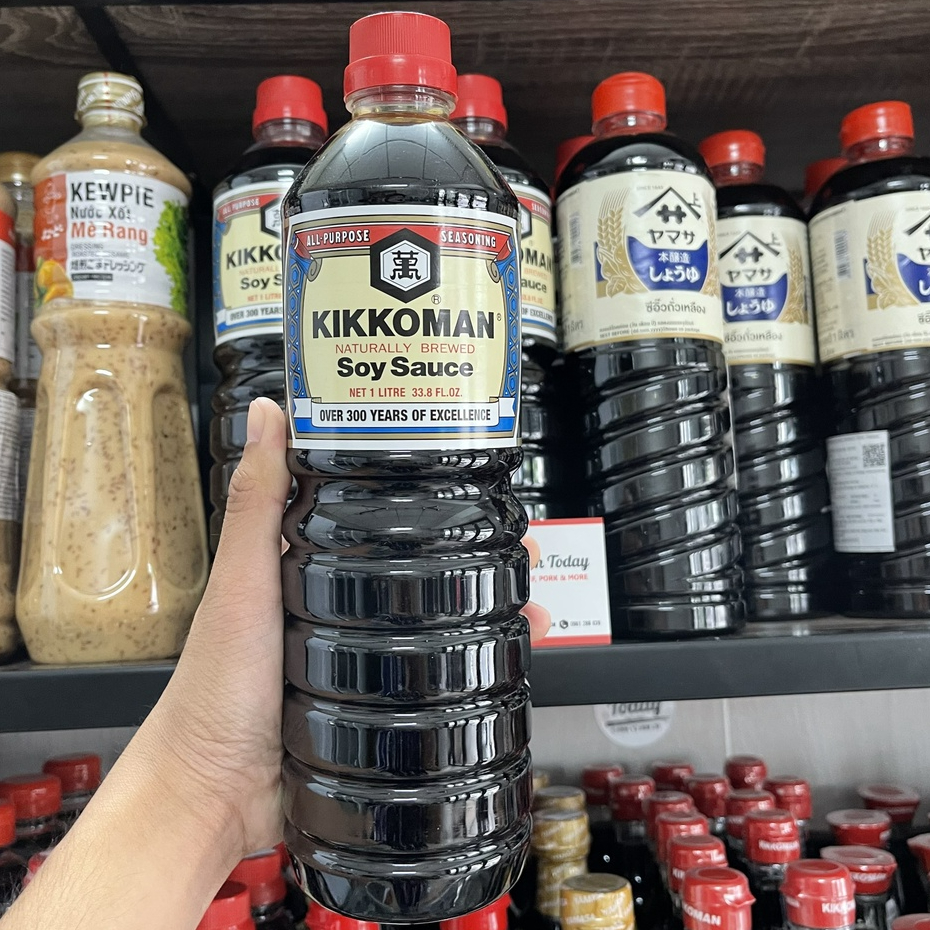 Nước Tương Kikkoman 1L Vị Truyền Thống