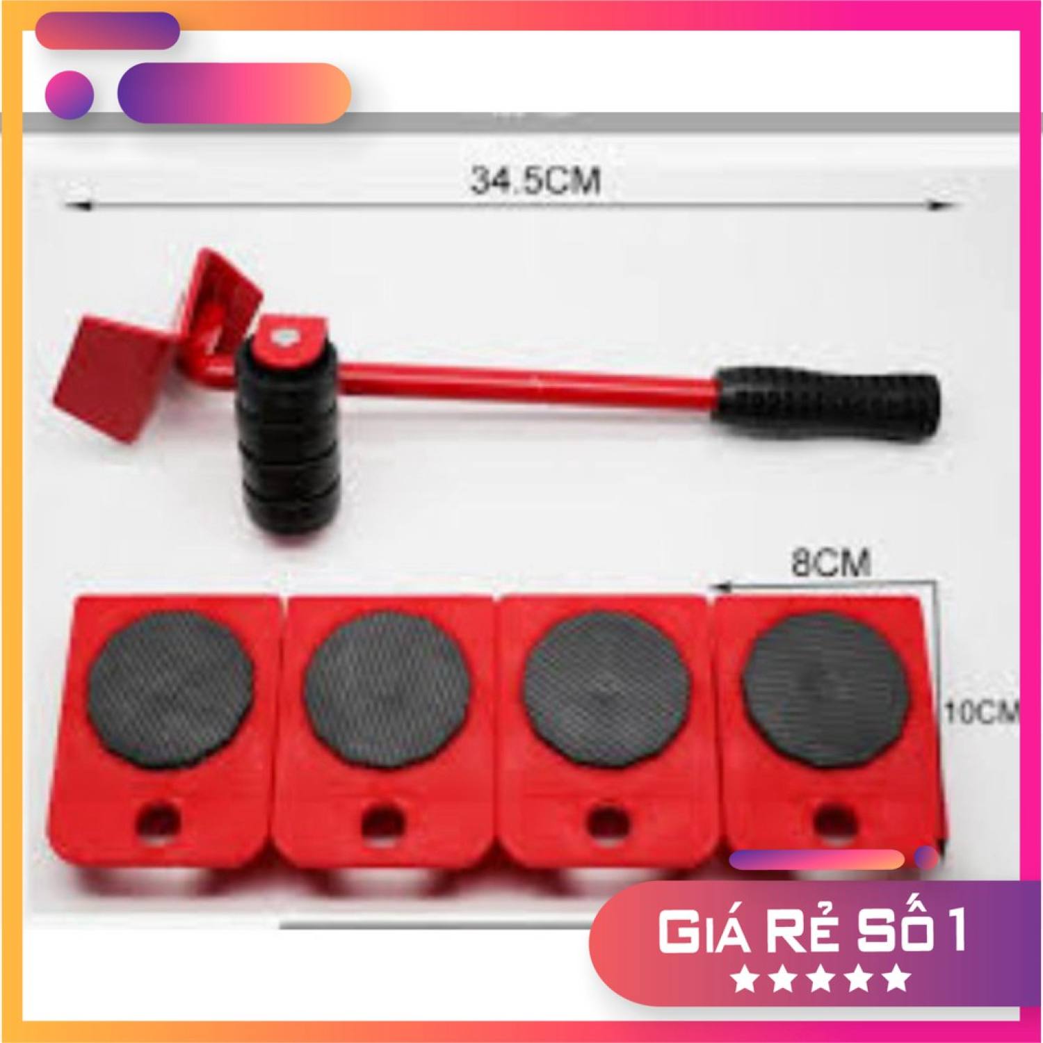 Bộ Dụng Cụ Nâng Và Di Chuyển Đồ Nặng Trong Nhà Thông Minh- Đa Năng - Siêu Tiện Lợi -Dụng Cụ Hỗ Trợ Di Chuyển Đồ Đạc
