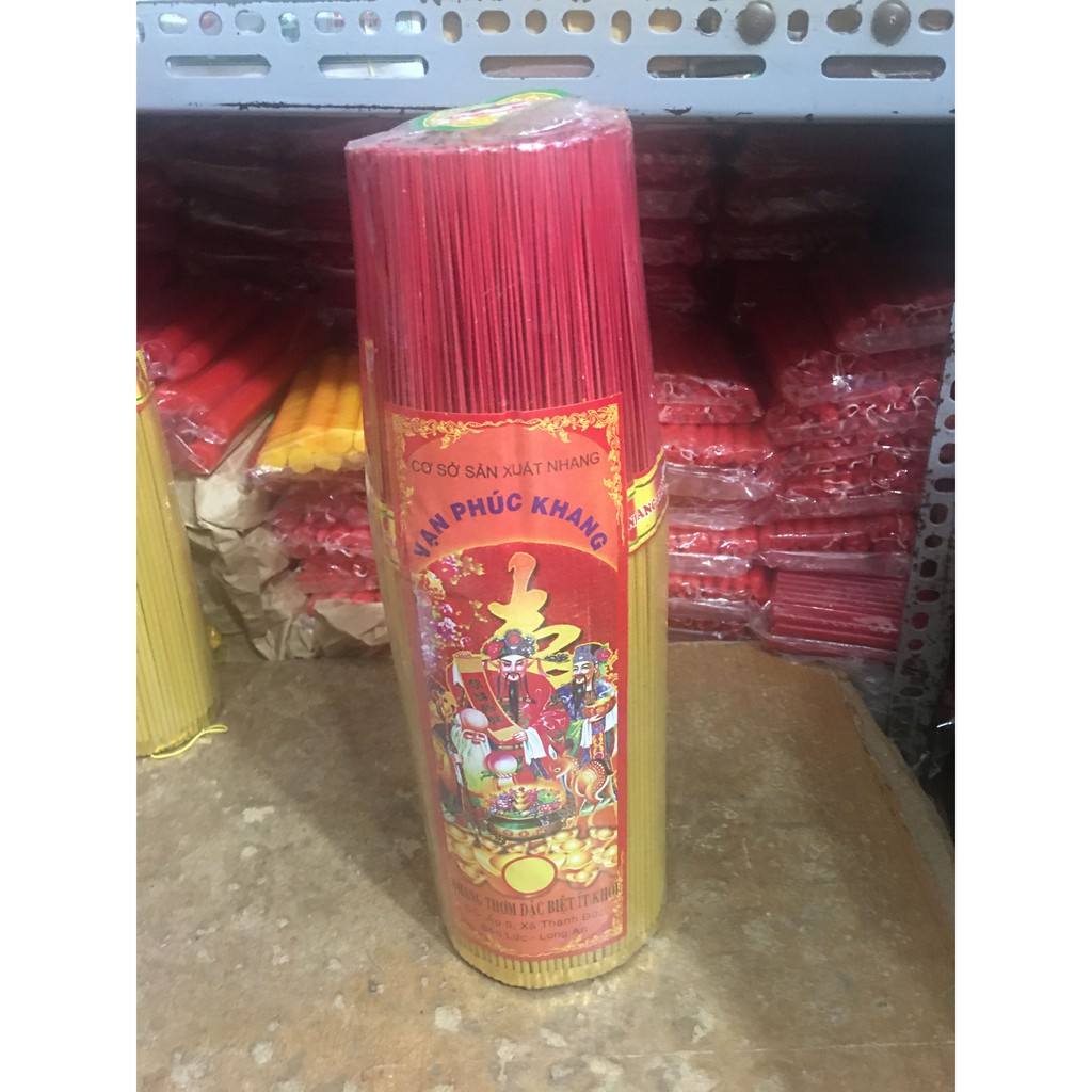 Nhang Thường 1000 Cây Cao 4 Tất Vạn Phúc Khang ( cao thật 36 cm )