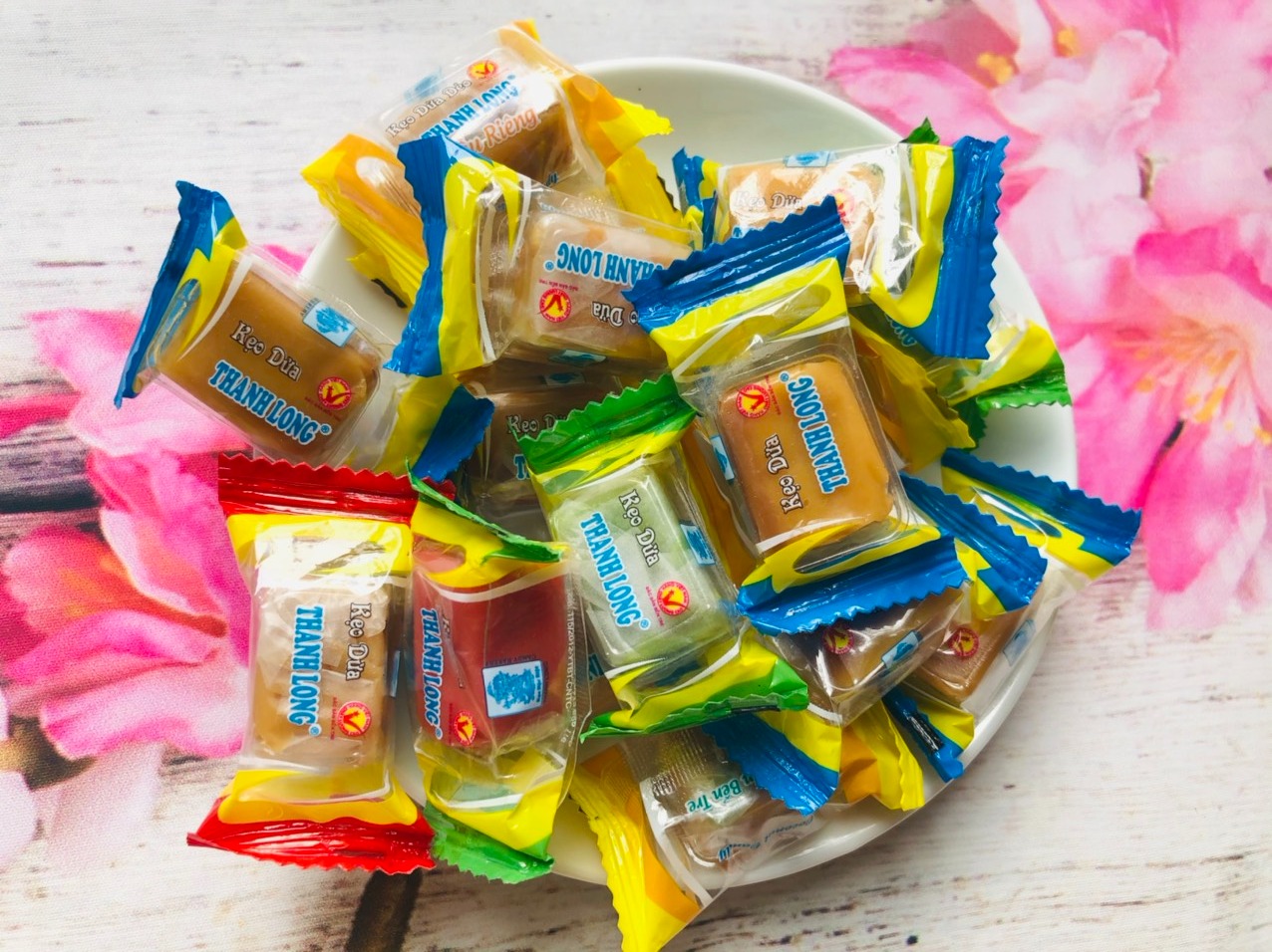 500g kẹo dừa Bến Tre mix đủ vị