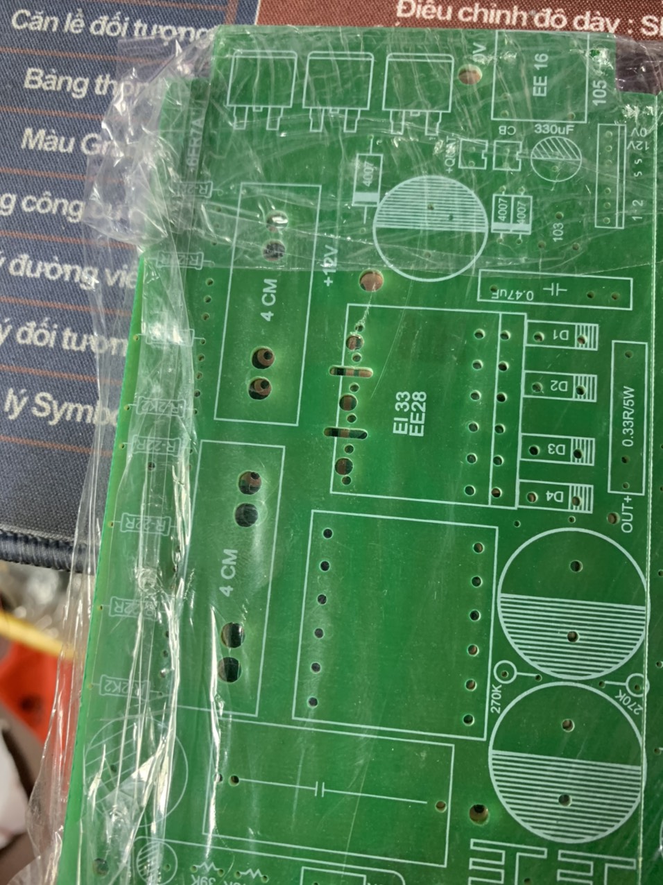 Bo mạch 6 fet không kèm bo dao động
