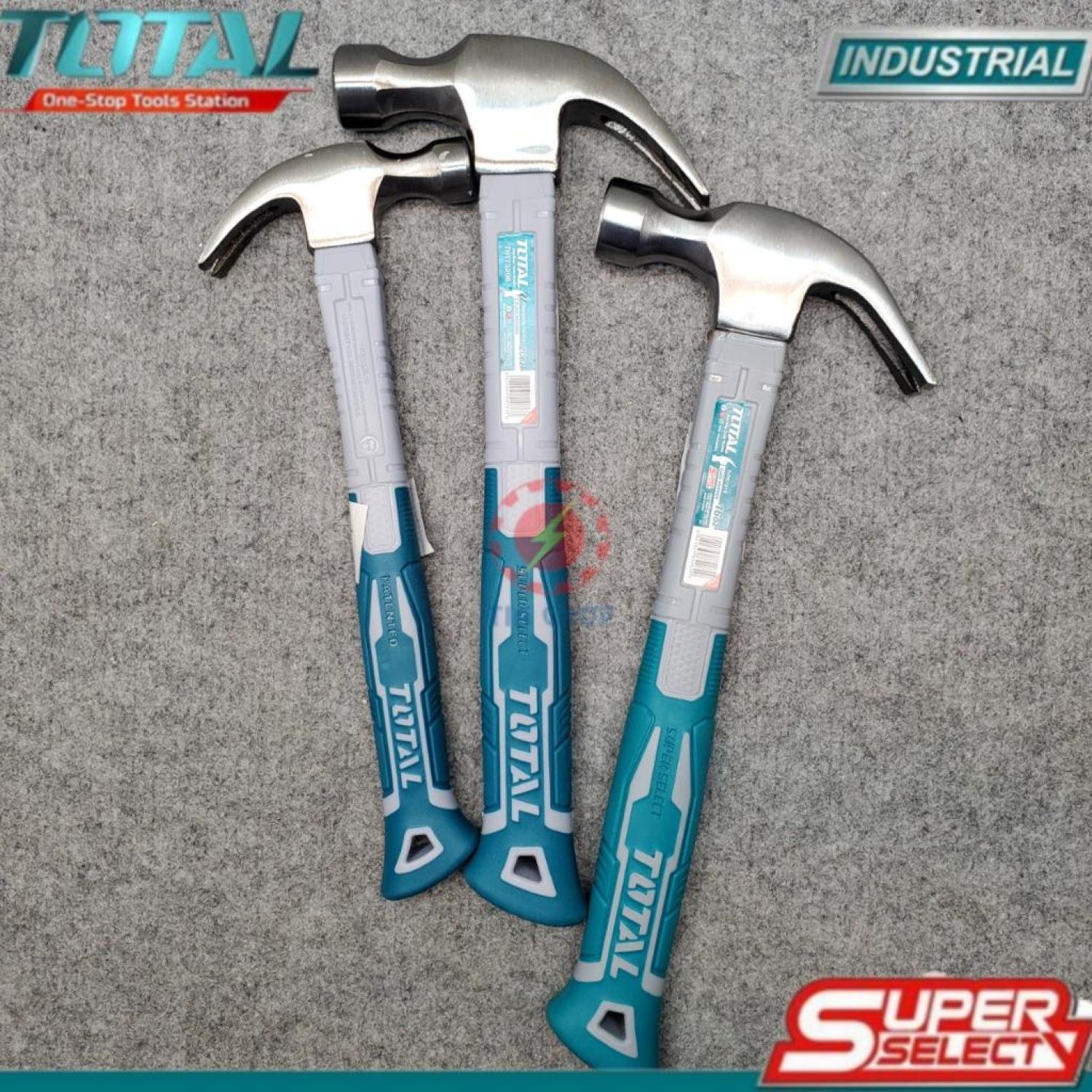 Búa nhổ đinh total thts7308 - 220g, thts7316 - 450g, tht73206 - 560g