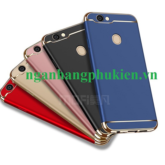 Ốp lưng 3 mảnh plastic 360 cho oppo f7