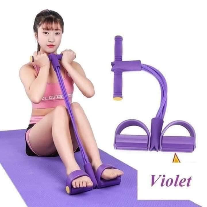 Dây kéo kháng lực tập cơ bụng tập lưng đàn hồi đa chức năng